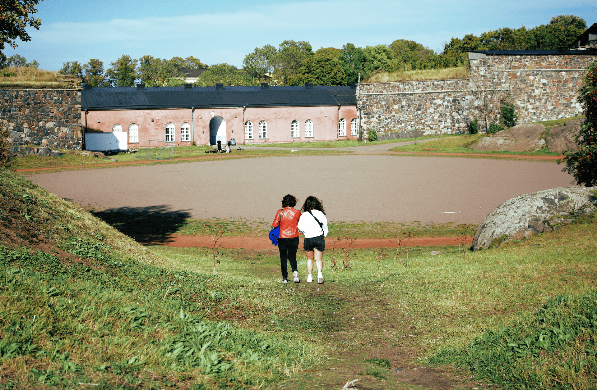 Walking to the Quiet Ramparts