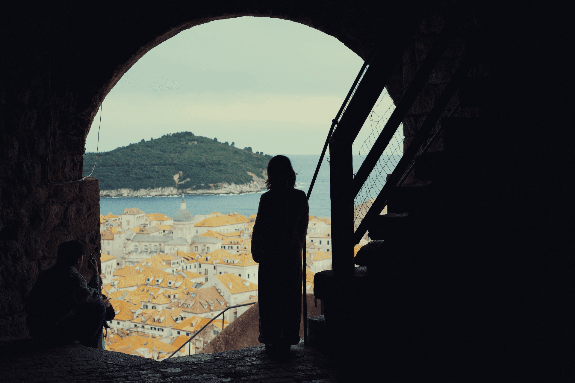 Arc of Terracotta Light